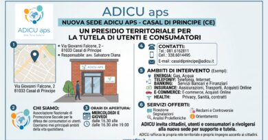 ADICU apre una nuova sede a Casal di Principe: un presidio territoriale per la tutela di utenti e consumatori