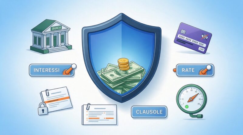 Banche, carte, mutui e finanziamenti: come difendere i propri soldi tra frodi, interessi, rate e clausole bancarie